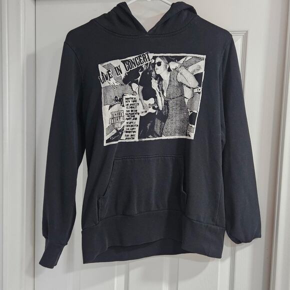 Black Concert Graphic Hoodie - Picture 1 of 4